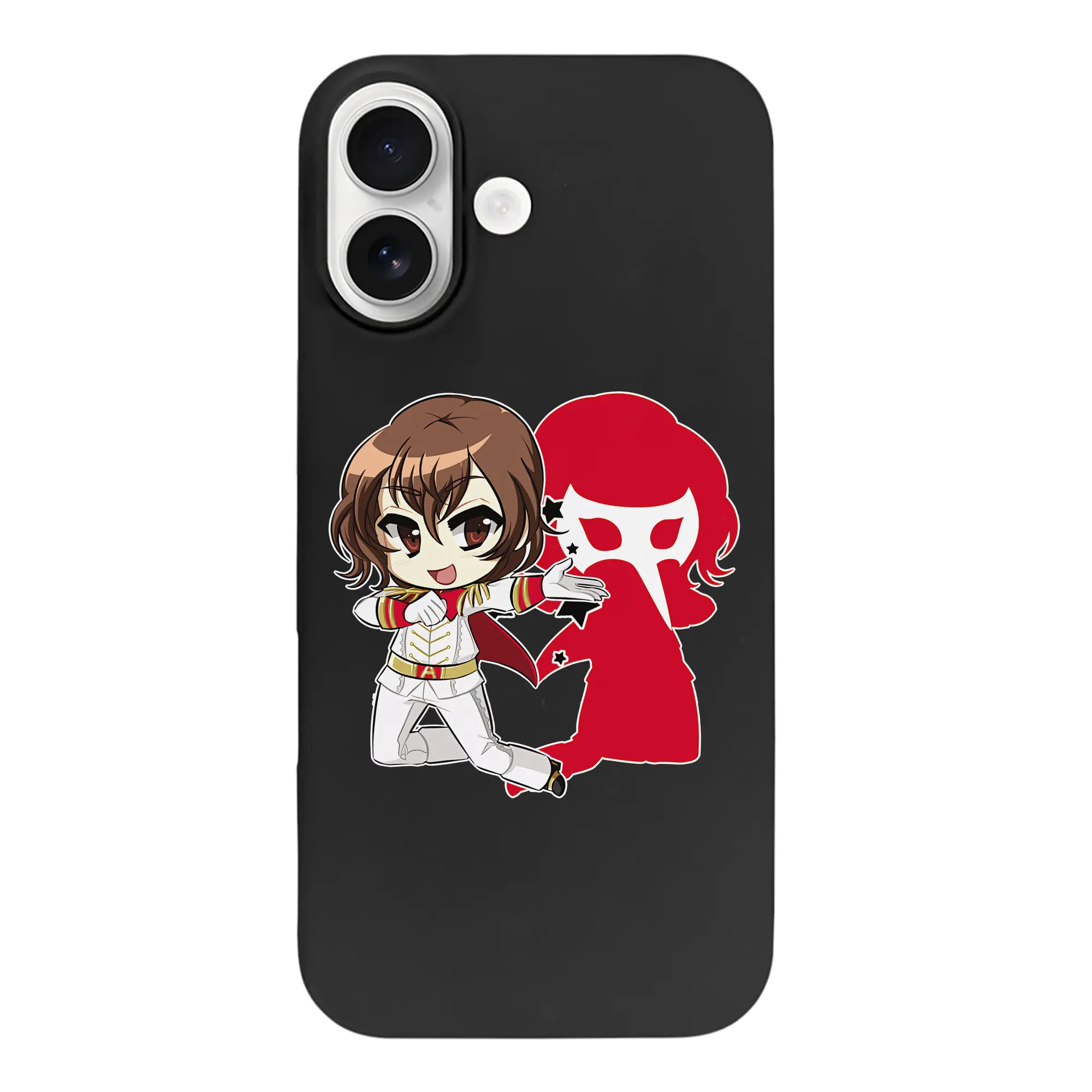 ペルソナ グッズ,明智吾郎 - iPhone 17 シリーズ シリコンケース 薄型 耐衝撃 指紋防止 ソフトタッチカバー 精密フィット 傷防止 保護ケース iPhone 17/17 Air/17 Pro/17 Pro Max 対応